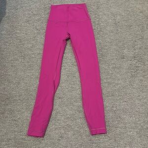 Lululemon hot pink leggings